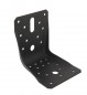 Angle bracket painted black