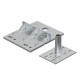 Conector para fachadas con estructura de madera