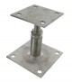 Pies de pilar regulables - Inox A4