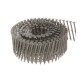 Framing Nail 15° Wire coil - Round head, Ring shank - HDG