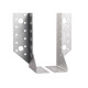 Width adjustable face fix joist hanger